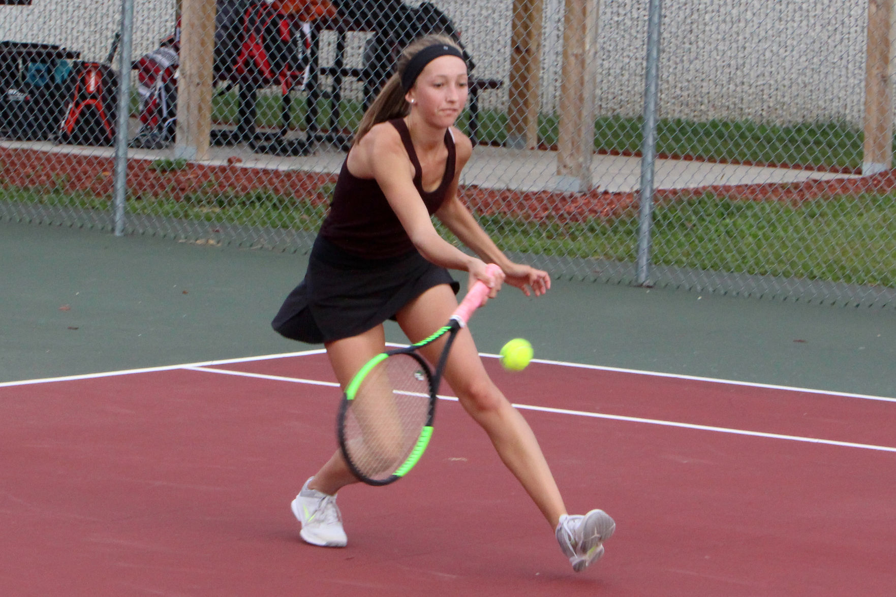 Chippewa Falls at Menomonie girls tennis 9-3-19
